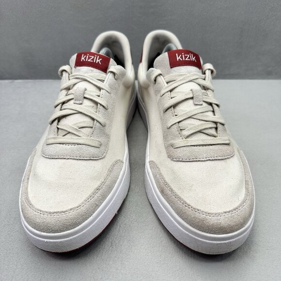 Kizik‎ Prague Mens Size 11.5 Shoes Creme Brulee Hands Free Slip On Sneakers main image 5